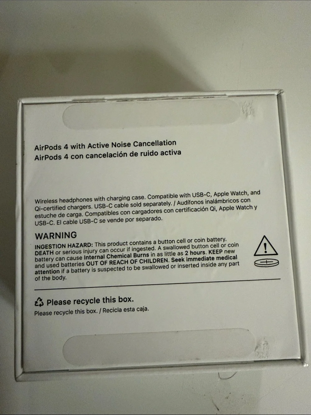 Apple White Wireless Earbuds with Charging Case